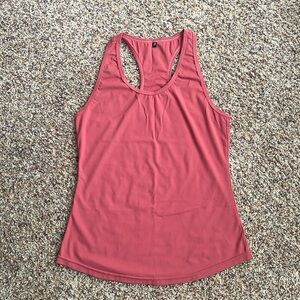 P'tula Terracota Racerback Fitted Tank Top